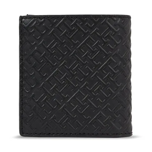 Мужской кошелек Tommy Hilfiger Th Monogram Trifold AM0AM11934 Black BDS