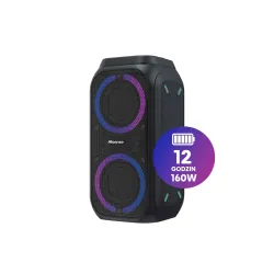 Power Audio Hisense Party Rocket 160 160W Bluetooth Karaoke Czarny