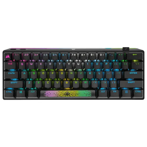 Klawiatura mechaniczna Corsair K70 Pro Mini Wireless - Cherry MX Red Switch - czarny