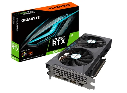 Karta graficzna GeForce RTX 3060Ti Eagle 2.0 8GB 256bit LHR 2DP/2HDMI