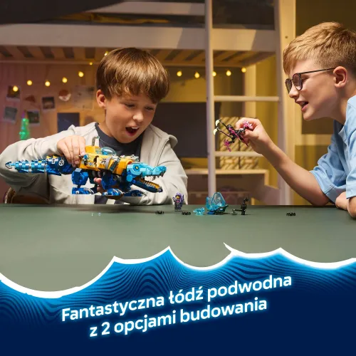 LEGO 71512 DREAMZzz Krokodylołódź podwodna