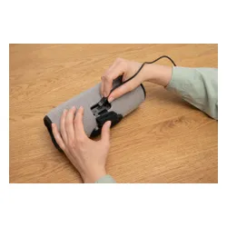 Głośnik mobilny XMUSIC BTS860 Bluetooth, Moc 40W, IP66, Akumulator 5000 mAh,  Radio FM, Szary
