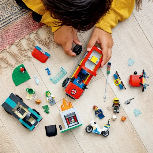 LEGO 60319 City Akcja strażacka i policyjny pościg