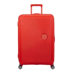 Walizka duża American Tourister SoundBox EXP - neon orange