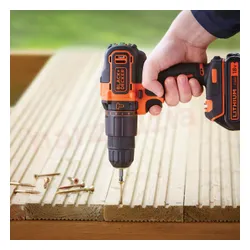 Akülü Matkap Black &amp; Decker BDCHD18KB 18 V 2x1.5 Ah pil