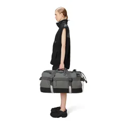 Средняя дорожная сумка Rains Texel Duffel W3-grey mix