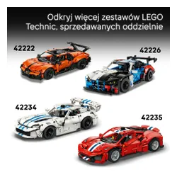 LEGO 42236 Technic: автомобиль Ford Mustang GT, набор блоков 10+