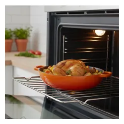 Garnek żeliwny HAGE DN30 3L Pomarańczowy