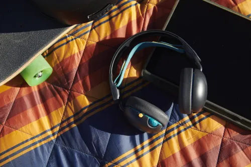 Słuchawki nauszne SKULLCANDY Grom Wireless Czarno-zielony
