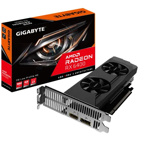 Karta graficzna Gigabyte Radeon RX 6400 D6 Low Profile 4GB GDDR6 64bit