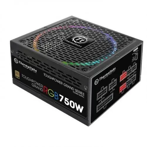 Zasilacz Thermaltake Toughpower Grand RGB 750W 80+ Gold Czarny