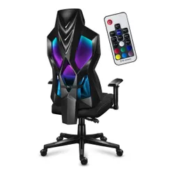 Fotel HUZARO Combat 6.2 RGB Czarny