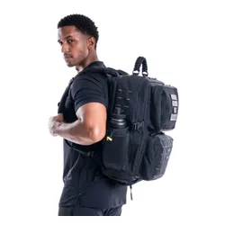 Plecak sportowy Built For Athletes HYROX Pro Backpack 35 l - black / yellow
