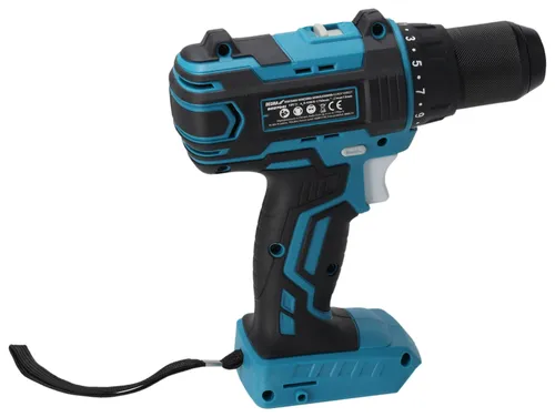 Wiertarko-wkrętarka DEDRA DED7041 + Akumulator DEDRA DED7034 SAS+ALL 4Ah 18V + Ładowarka DEDRA DED7038 SAS+ALL