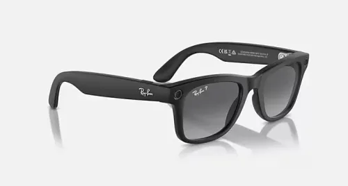 Okulary AR Ray-Ban Meta Wayfarer RW4006 Matte Black