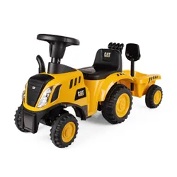 Jeździk Traktor z przyczepką Caterpillar CAT jeździdełko dla dziecka pojazd 12M+