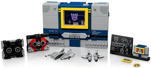 LEGO 10358 ICONS Transformers: Soundwave