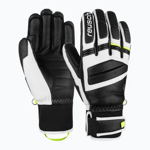 Rękawice narciarskie Reusch Master Pro black/white/safety yellow
