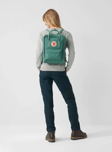 Fjallraven Kanken sırt çantası - arctic green / spicy orange