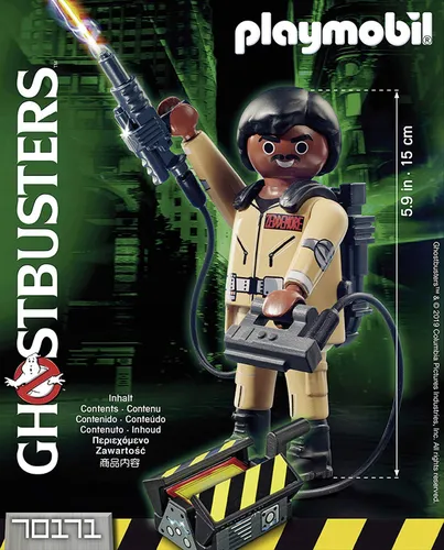 PLAYMOBIL 70171 Ghostbusters V. Zeddemor'un heykelciği