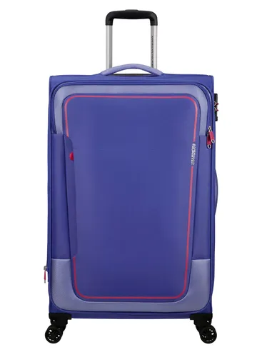 Walizka duża poszerzana American Tourister Pulsonic - soft lilac