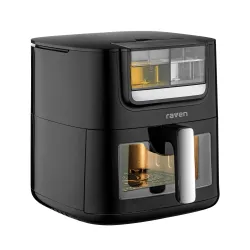 Air fryer Raven Frytkownica niskotłuszczowa EFN011 z funkcją mgiełki wodnej i olejowej 1800W 7l 8 programów automatycznych