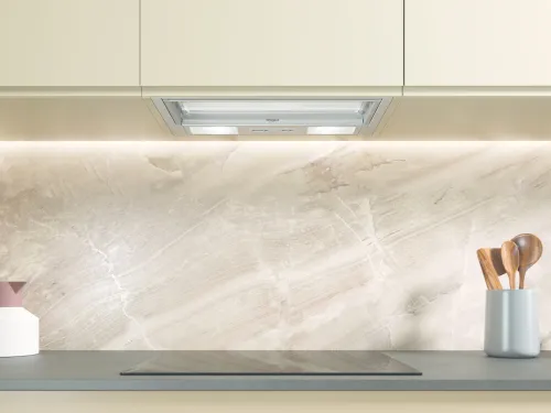 Okap Whirlpool WSK64FLSX Inox