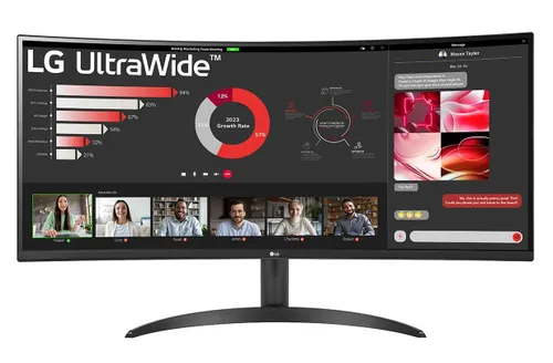 Monitor LG 34WR50QC-B 34" UWQHD VA 100Hz 5ms Zakrzywiony