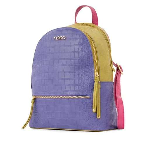 Nobo NBAG-n3070-CM14 violet cu rucsac de var