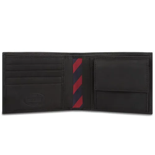 Tommy Hilfiger Johnson Cc Ve Madeni Paranın Büyük Erkek Cüzdanı AM0AM82565 / AM0AM00659 Black 002