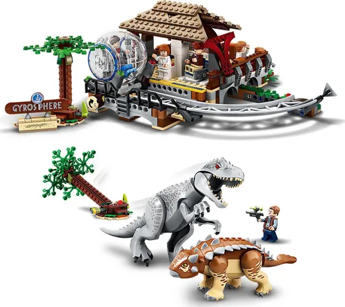 Конструктор Lego Jurassic World Indominus Rex против анкилозавра (75941)