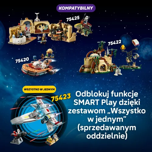 LEGO 75422 Star Wars SMART Play Chatka Yody i szkolenie Jedi