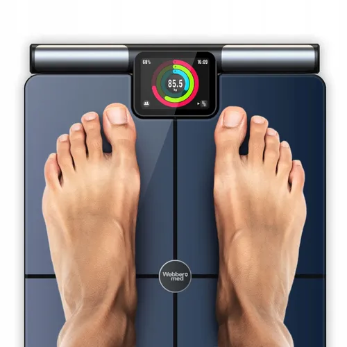 Waga łazienkowa WEBBER Siena PS636C Czarny