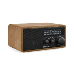 Radioodbiornik Sangean WR-11BT+ Radio FM Bluetooth Brązowo-czarny