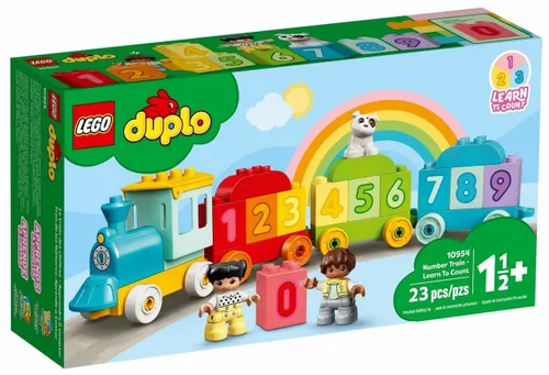 LEGO Duplo 10954 поезд с цифрами обучение подсчету