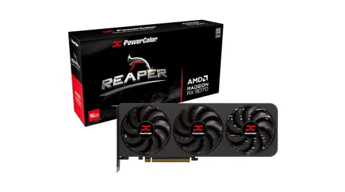 Karta graficzna PowerColor Reaper Radeon RX 9070 16GB GDDR6 256bit FSR