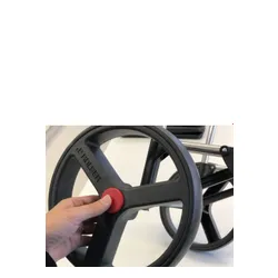 Coș De Cumpărături 2 Large Wheels Folding Rolser I-Max Tweed-Grey
