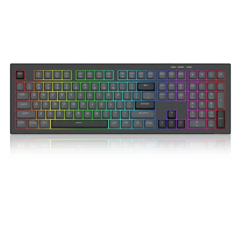 Klawiatura membranowa Redragon K518-RGB-GB Crux Czarny