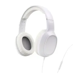 Słuchawki przewodowe Hama Fun C Nauszne Mikrofon USB-C Biały
