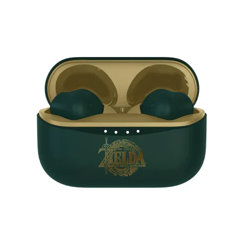 Słuchawki bezprzewodowe OTL Technologies The Legend of Zelda: TOTK TWS Earphones Dla Dzieci Dokanałowe Bluetooth 5.3 Ciemnozielony