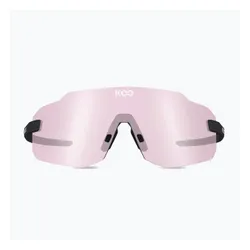 Okulary przeciwsłoneczne Koo Supernova black matt/photochromic pink