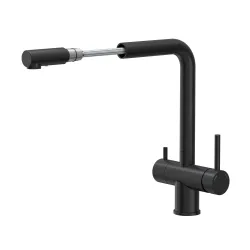 Bateria Quadron Ellen 3673512BLM Czarny Stal szlachetna