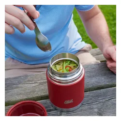 Termos na żywność Esbit Sculptor Stainless Steel Food Jug 750 ml burgundy