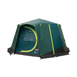 Namiot kempingowy 8-osobowy Coleman Cortes Octagon Blackout Bedroom green