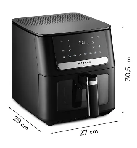 Air Fryer Frytkownica beztłuszczowa MOZANO AirFry Artcook 6.5L