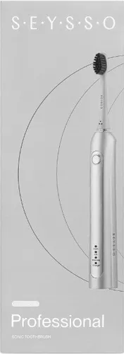 Szczoteczka soniczna SEYSSO Carbon Professional Silver