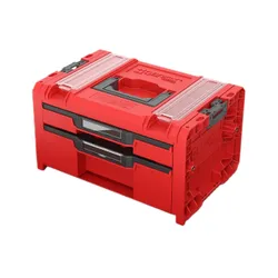 Skrzynka narzędziowa QBRICK System Pro Drawer 2 Toolbox 2.0 Profi Expert Red Ultra HD Custom