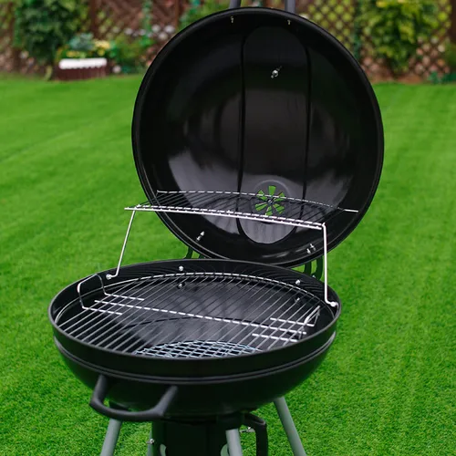 Grill węglowy VELACO VL04-BLACK Czarny