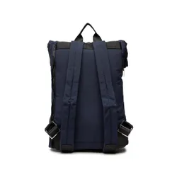 Les Deux timp Ripstop Rolltop Rucsac LDM940022 întuneric Bleumarin / Alb 460201