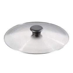 KUCHENPROFI Flat 30 cm - pokrywka dwustronna do naleśników ze stali nierdzewnej